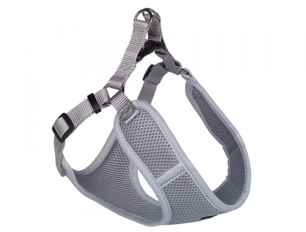 Szelki dla psa Nobby Mesh Reflect M 15mm 50cm, 48-56cm szare - Nobby zdjęcie 1