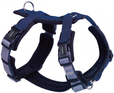 Szelki dla psa Nobby Daily Walk Comfort S-M 32-36, 48-64cm niebieskie - Nobby zdjęcie 1