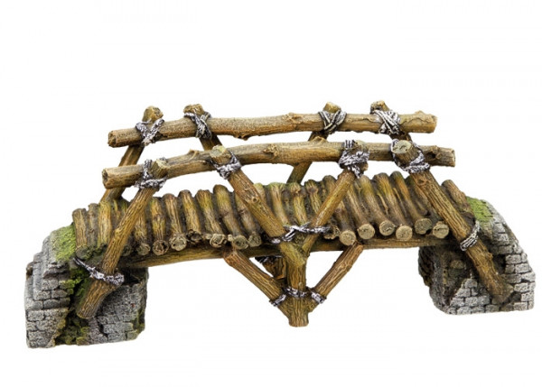 Ozdoba akwariowa Nobby " Wood bridge " 25,8x6x10 cm - " Drewniany most " - Nobby zdjęcie 1