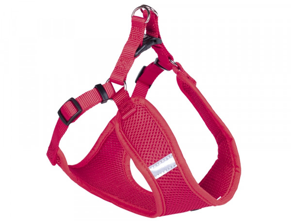 Szelki dla psa Nobby Mesh Reflect S 10mm 42cm, 41-46cm czerwone  - Nobby zdjęcie 1