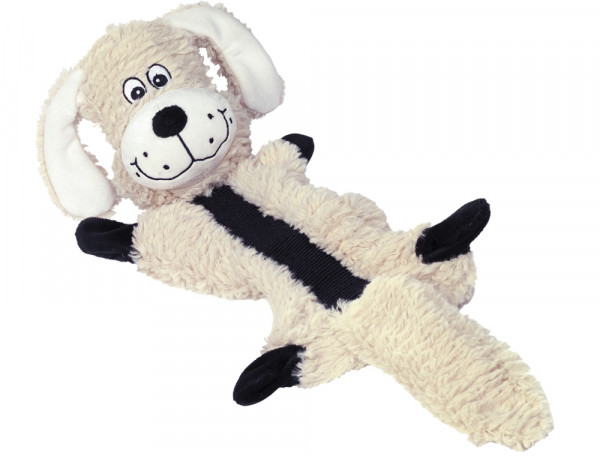 Pluszowa zabawka dla psa Nobby plusz animal Stretch 50cm - pluszowy, z szeleszczącym korpusem i rozciągliwymi elementami pies - Nobby zdjęcie 1