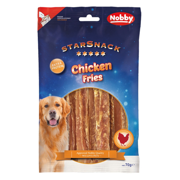 Przysmak dla psa Starsnack Chicken Fries 70g Nobby - frytki z kurczakiem - Nobby zdjęcie 2
