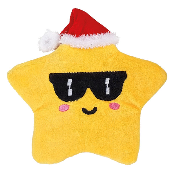 Xmas Nobby Świąteczna pluszowa zabawka dla psa 18cm - szeleszczącą gwiazdka - Nobby zdjęcie 1