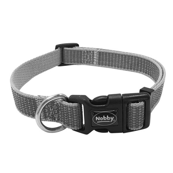 Obroża dla psa Nobby Full Reflect XS-S 15mm / 23-35cm szara - Nobby zdjęcie 1