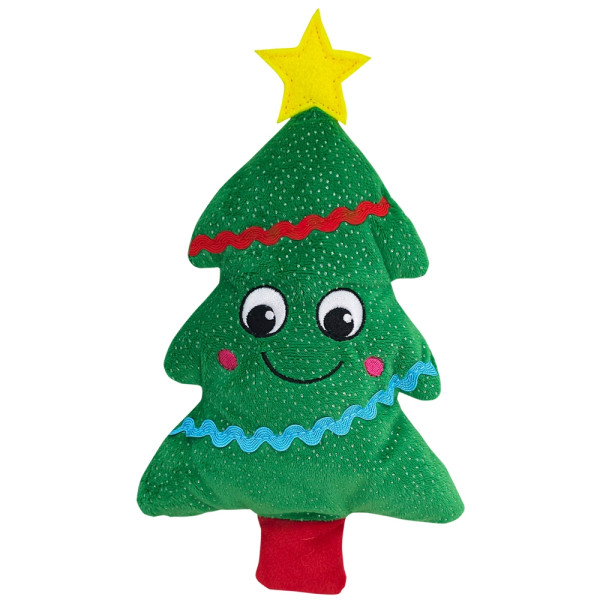 Xmas Nobby Świąteczna pluszowa zabawka dla psa 23cm - choinka z piszczałką - Nobby zdjęcie 1