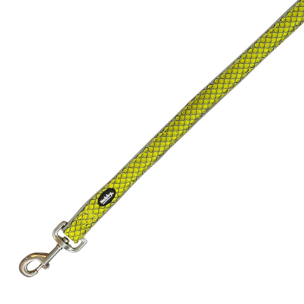 Smycz dla psa Nobby Mesh Air XS-S 20mm/ 1,20m żółta - Nobby zdjęcie 1