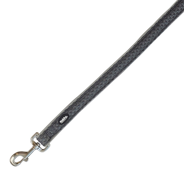 Smycz dla psa Nobby Mesh Air XS-S 20mm/ 1,20m szara - Nobby zdjęcie 1