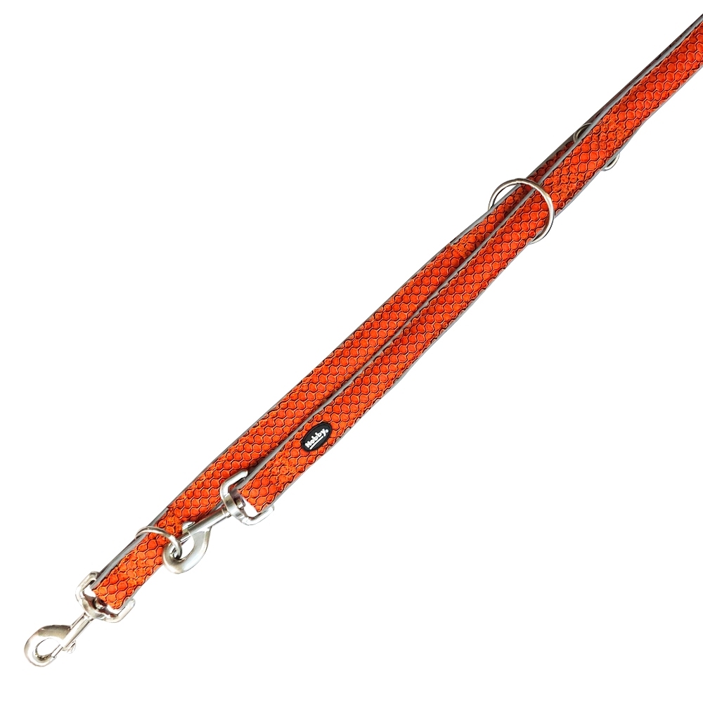 Smycz dla psa Nobby Mesh Air XS-S 20mm/ 2,00m pomarańczowa - Nobby zdjęcie 1