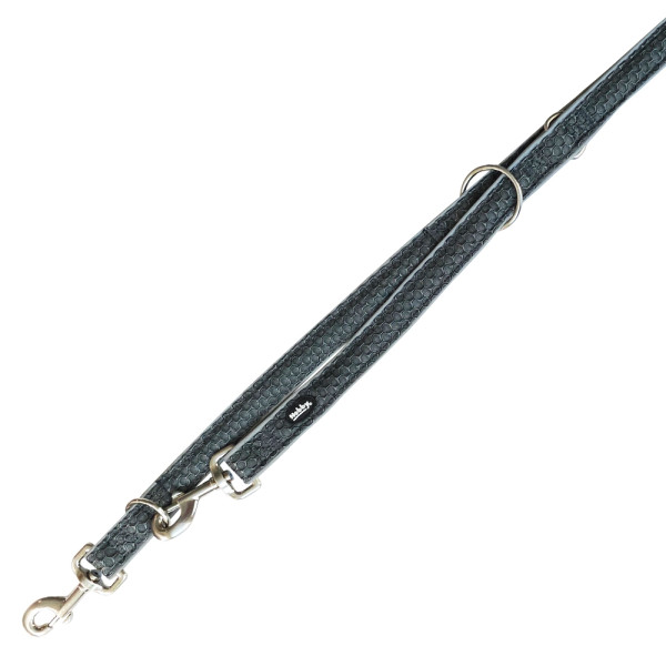 Smycz dla psa Nobby Mesh Air XS-S 20mm/ 2,00m szara - Nobby zdjęcie 1