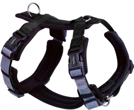 Szelki dla psa Nobby Daily Walk Comfort S 30-36, 46-56cm czarne - Nobby zdjęcie 1