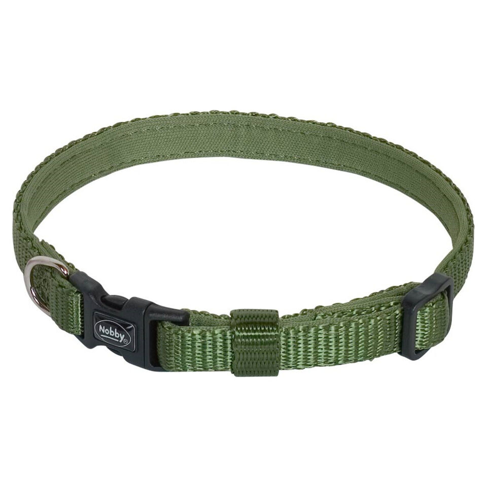 Obroża dla psa Nobby Classic Preno mini XXS-XS 10mm, 13-20cm ciemnozielona (leśna) - Nobby zdjęcie 1
