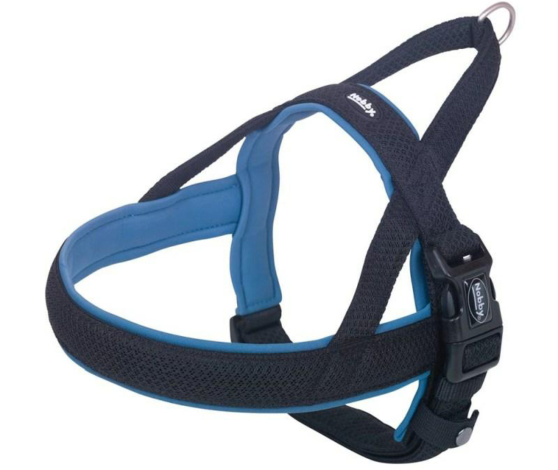 Szelki norweskie dla psa Nobby Mesh Preno L 25/35mm; 46cm, 60-76cm niebieskie - Nobby zdjęcie 1