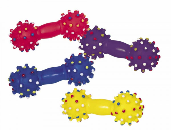 Winylowa zabawka dla psa Nobby hantel z wypustkami 16cm - Nobby zdjęcie 1