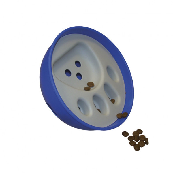 Nobby aktywna zabawka i miska w jednym  "Kick'N'Feed"z wytrzymałego plastiku Ø 21 x 10cm - Nobby zdjęcie 2