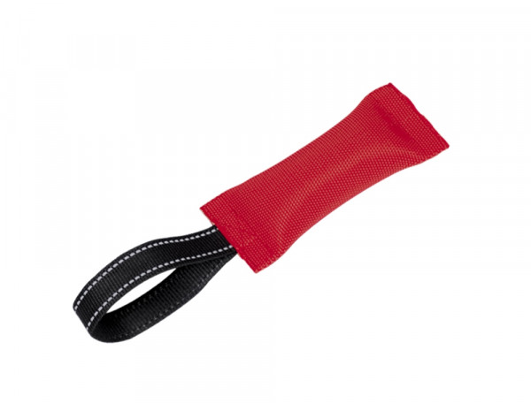 Zabawka dla psa Nobby Training Dummy small 15x6cm - nylonowy, czerwony gryzak, szarpak - Nobby zdjęcie 1