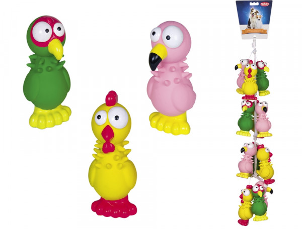 Lateksowa zabawka dla psa Nobby Animals 15cm - kolorowe zwierzaczki - Nobby zdjęcie 2