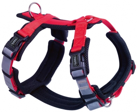 Szelki dla psa Nobby Daily Walk Comfort S-M 32-36, 48-64cm czerwone - Nobby zdjęcie 1