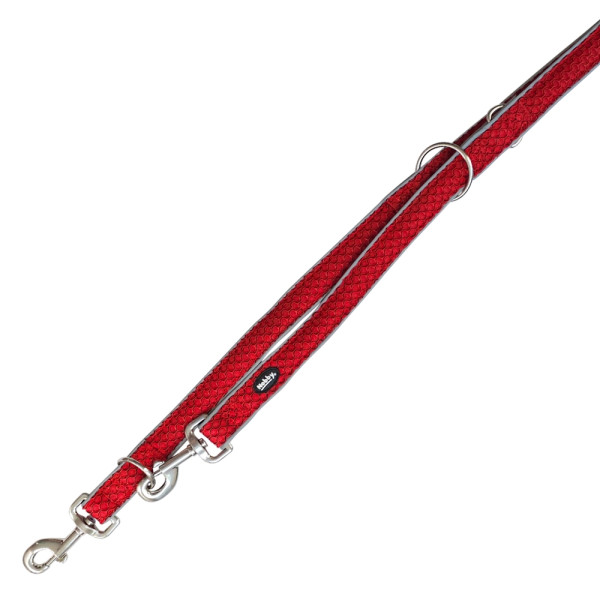Smycz dla psa Nobby Mesh Air L-XL 32mm/ 2,00m czerwona - Nobby zdjęcie 1