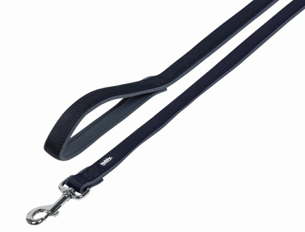 Smycz dla psa Nobby Classic Preno L-XL 25/35mm ; 1,20m czarna - Nobby zdjęcie 1