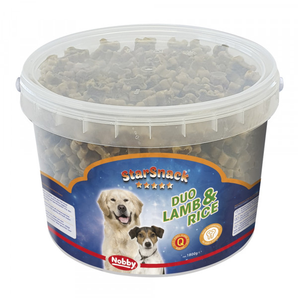Przysmak dla psa Starsnack Duo Lamb & Rice Nobby 1,8kg  - z jagnięciną i ryżem - Nobby zdjęcie 2