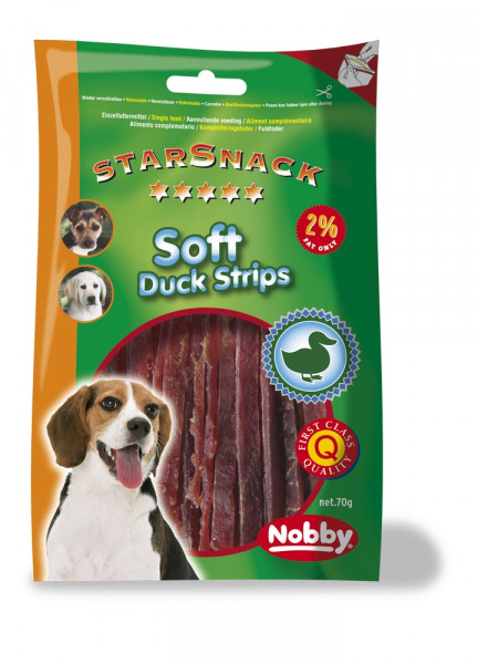 Przysmak dla psa Starsnack Soft Duck Strips 70g Nobby - stripy z kaczki - Nobby zdjęcie 2