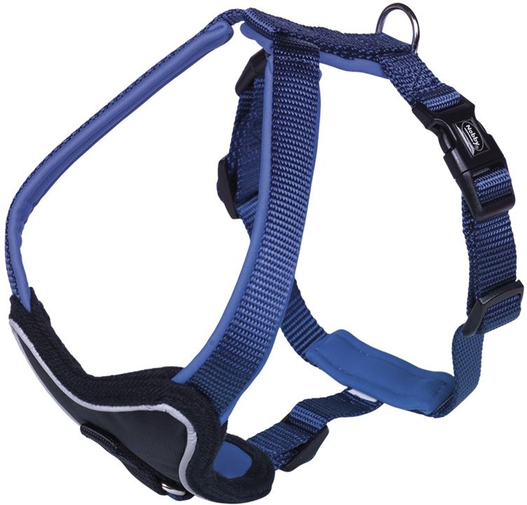 Szelki dla psa Nobby Classic Preno Comfort S-M 25mm, 35-45cm ciemnoniebieskie (granatowe) - Nobby zdjęcie 1