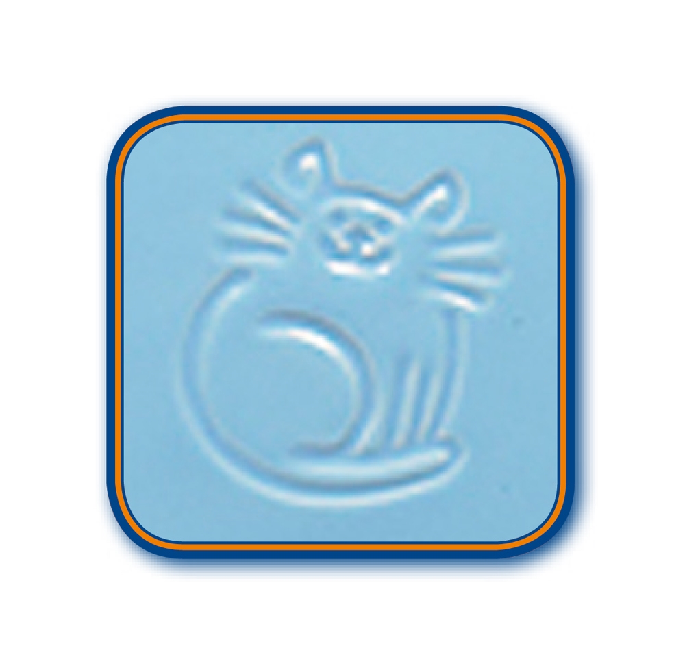 Miska ceramiczna - talerzyk dla kota  błękitny 0,1 L  Ø 14x2,0cm - Nobby zdjęcie 2