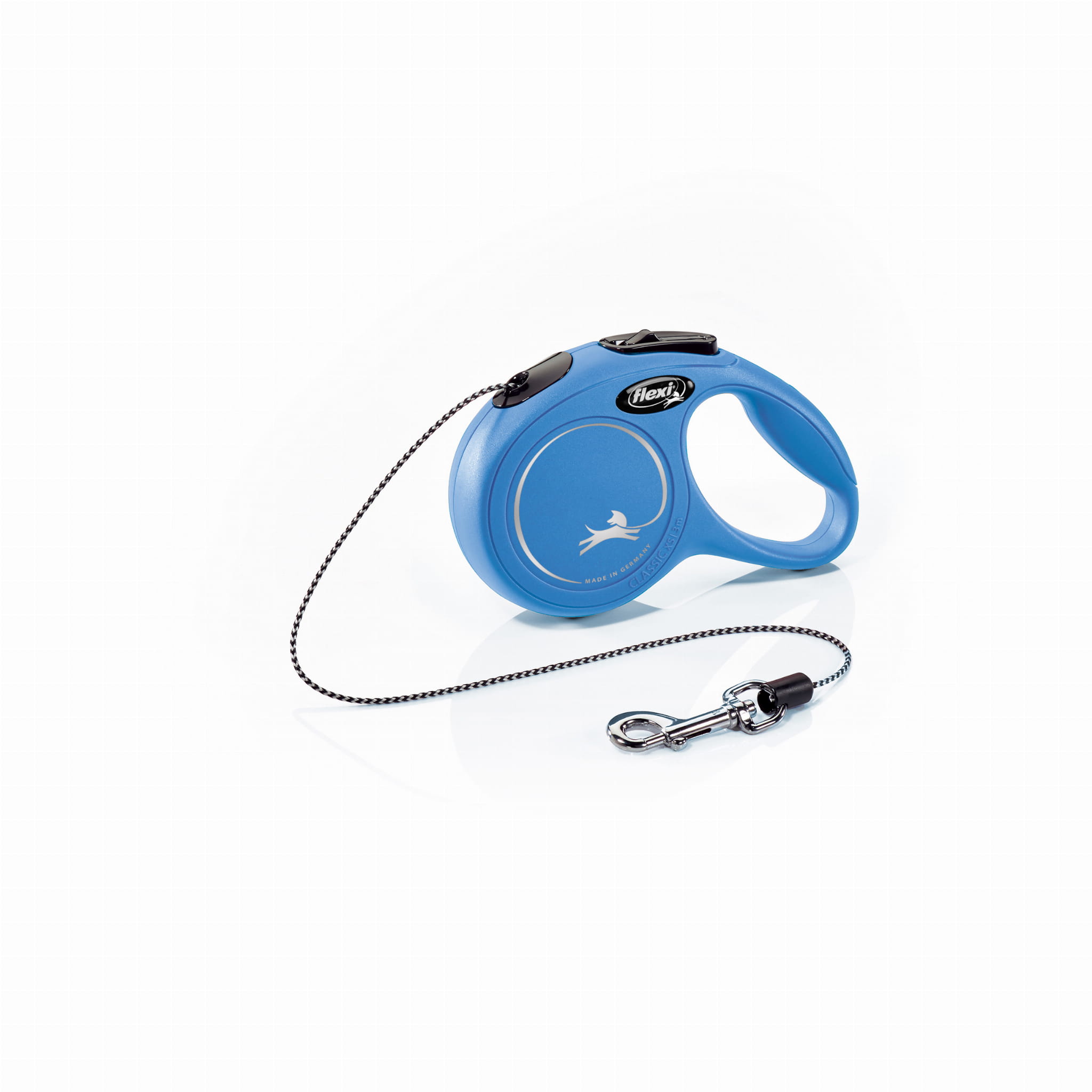 Smycz automatyczna Flexi New Classic XS linka 3m 8kg niebieska - Flexi zdjęcie 1