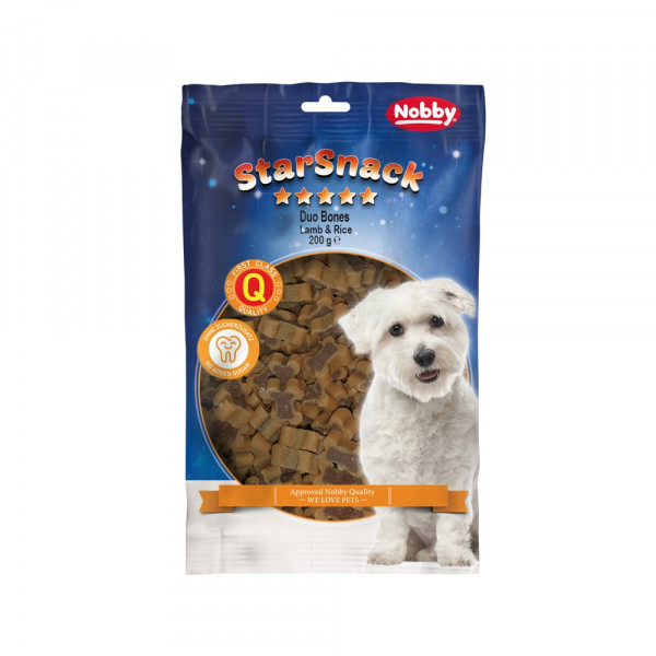 Przysmak dla psa Starsnack Duo Bones Lamb & Rice Nobby 200g - z jagnięciną i ryżem - Nobby zdjęcie 2