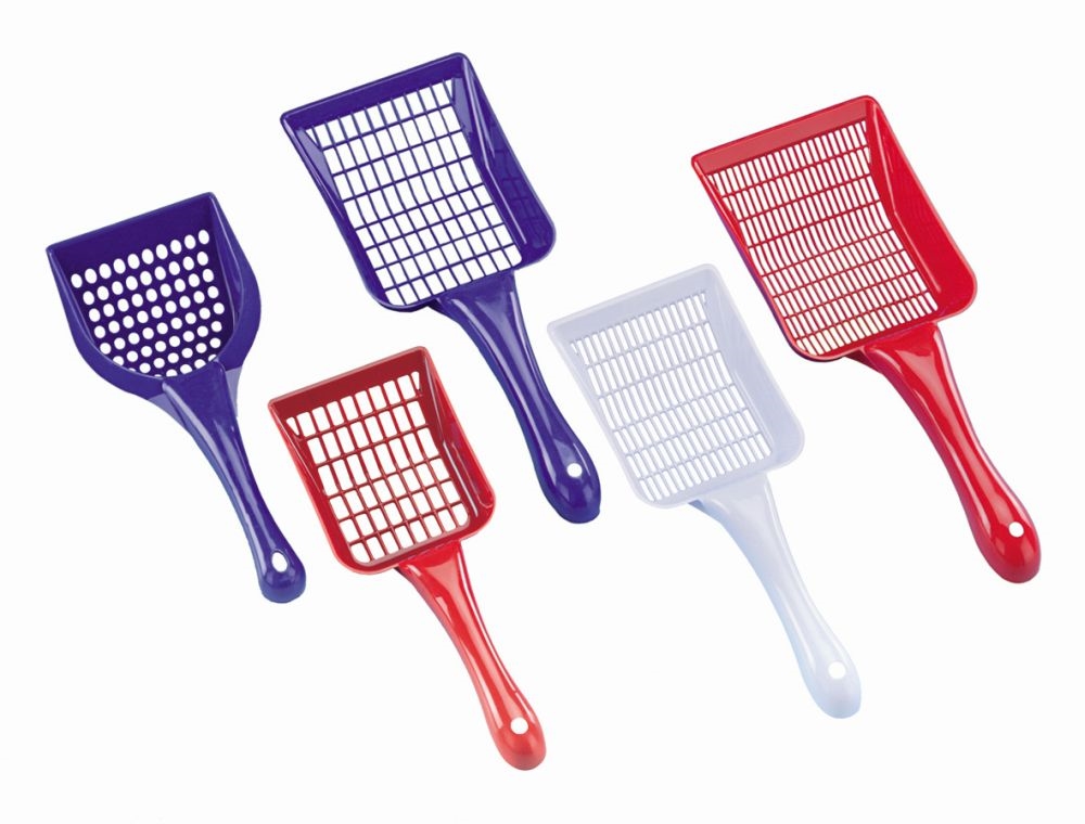 Łopatka z grubym sitkiem do żwirku dla kota - mała łopatka do kuwety Nobby  - Nobby zdjęcie 2