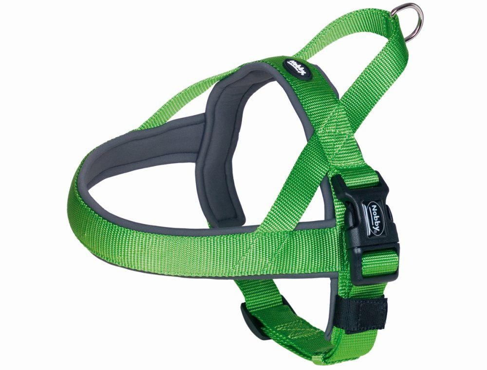 Szelki dla psa Nobby Classic Preno S-M 20/25mm; 36cm, 38-50cm zielone - Nobby zdjęcie 1