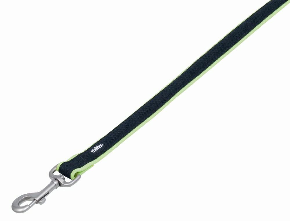 Smycz dla psa Nobby Mesh Preno XS-S 15/20mm ; 1,20m żółta - Nobby zdjęcie 1