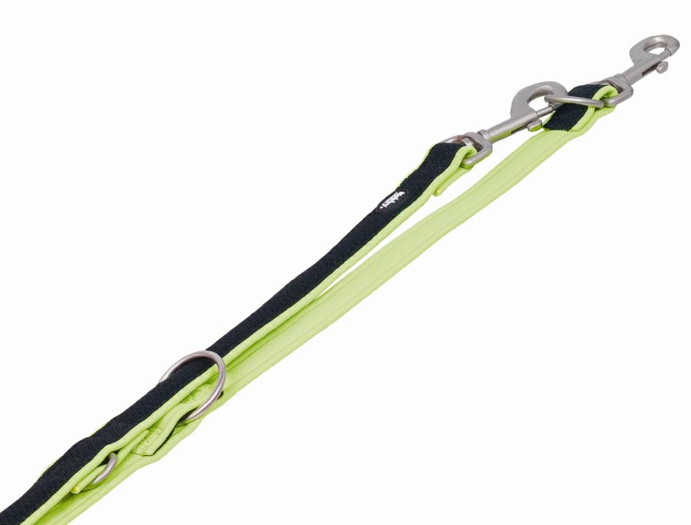 Smycz dla psa Nobby Mesh Preno XS-S 15/20mm ; 2,00m żółta - Nobby zdjęcie 1