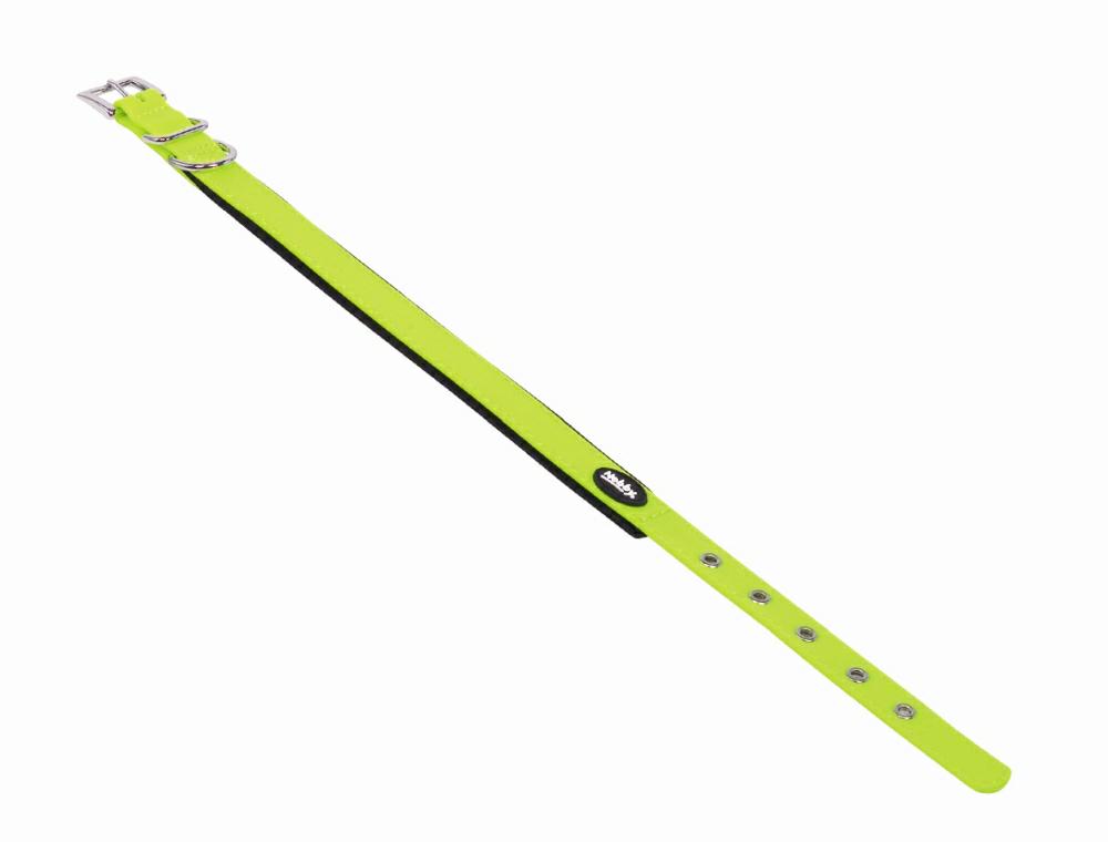 Obroża dla psa Nobby Cover S 20mm, 30-40cm żółta (PVC) - Nobby zdjęcie 1