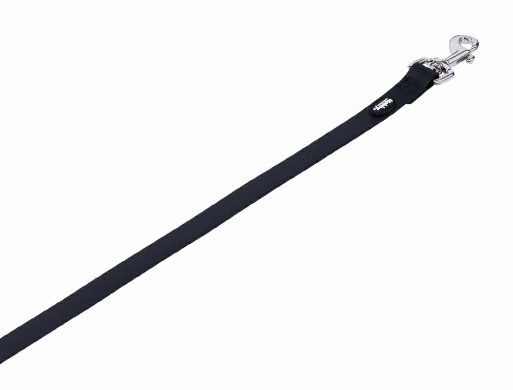 Smycz dla psa Nobby Cover M-L 20mm, 1,20m czarna (PVC) - Nobby zdjęcie 1