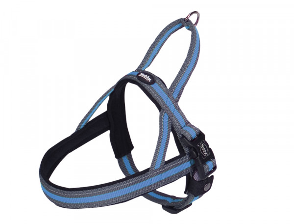 Szelki norweskie dla psa Nobby Variado XL 40/45mm; 62cm, 75-98cm niebieskie - Nobby zdjęcie 1