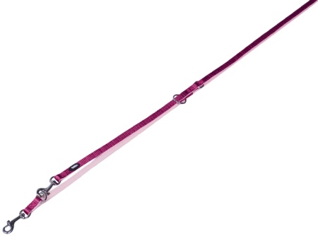 Smycz dla psa Nobby Classic Preno mini XXS-XS 10mm; 2,00 m malinowa - Nobby zdjęcie 1