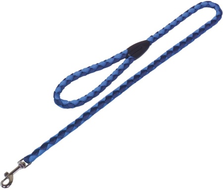 Smycz dla psa Nobby Corda S-M 12mm, 1,00m granatowo - niebieska - Nobby zdjęcie 1