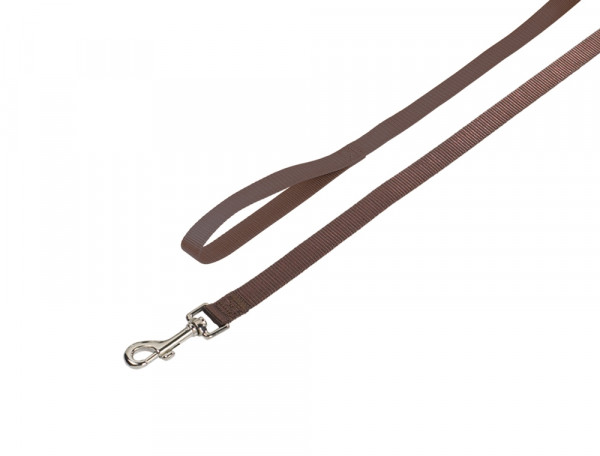 Smycz dla psa Nobby Classic M-L 20mm / 1,20m brązowa - Nobby zdjęcie 1