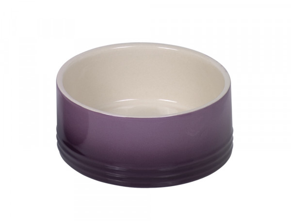 Miska ceramiczna Nobby dla psa "Gradient " liliowo-kremowa 0,25 L  Ø 12x4,5cm - Nobby zdjęcie 1