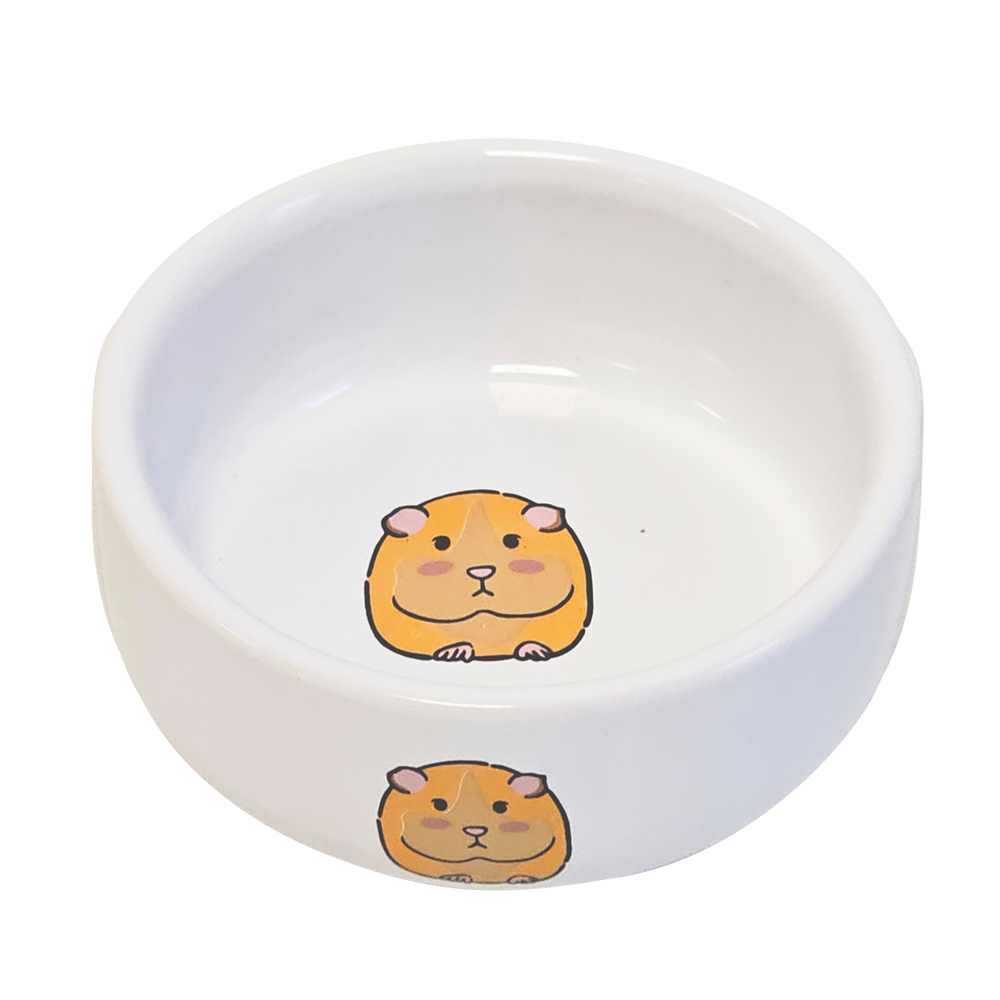 Miska ceramiczna Nobby "Hamster" dla gryzoni - myszki / chomika 100ml  Ø 8,0x3,5cm biała - Nobby zdjęcie 1