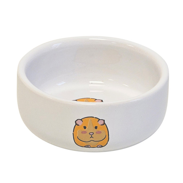 Miska ceramiczna Nobby "Hamster" dla gryzoni - myszki / chomika 100ml  Ø 8,0x3,5cm biała - Nobby zdjęcie 2