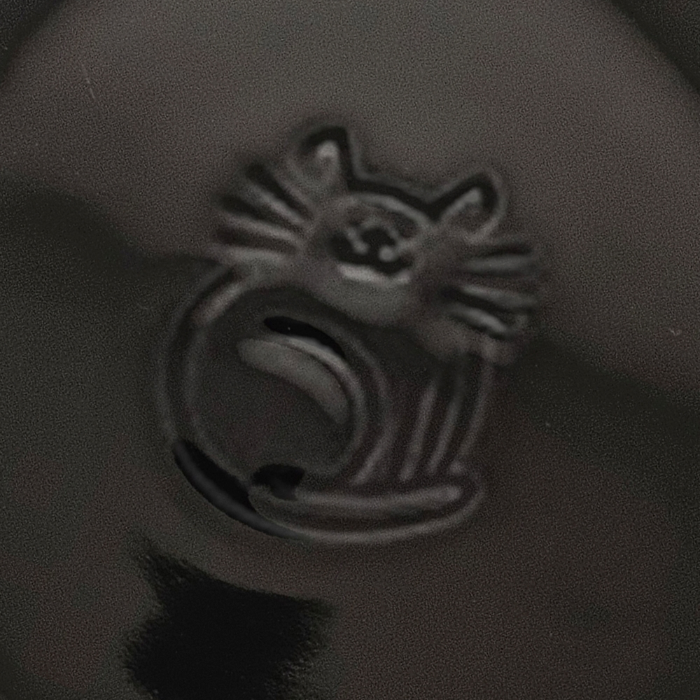 Miska ceramiczna - talerzyk dla kota  czarny  0,1 L  Ø 14x2,0cm - Nobby zdjęcie 2
