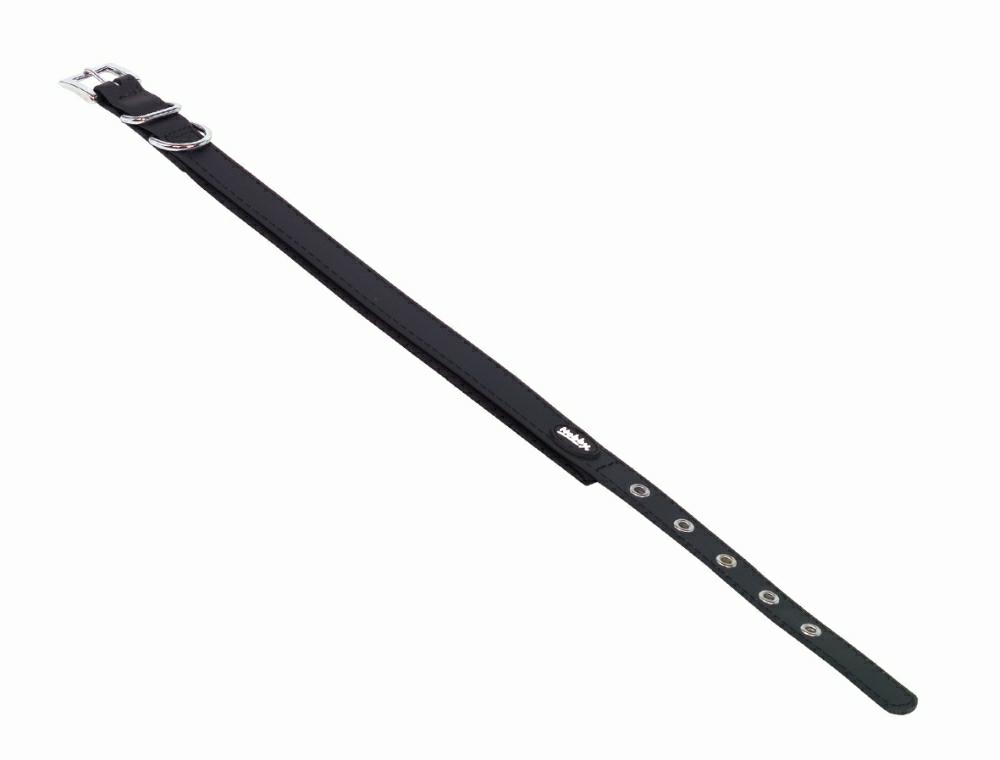Obroża dla psa Nobby Cover S-M 20mm, 35-45cm czarna (PVC) - Nobby zdjęcie 1