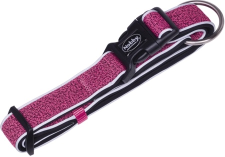 Obroża dla psa Nobby Cayo XS 15/20mm, 20-30cm różowa - Nobby zdjęcie 1