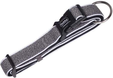 Obroża dla psa Nobby Cayo XS 15/20mm, 20-30cm szara - Nobby zdjęcie 1