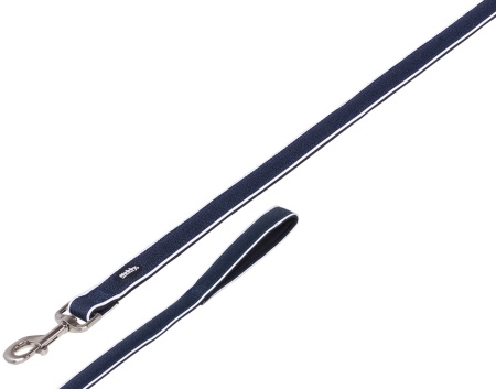 Smycz dla psa Nobby Cayo XS-S 15/20mm; 1,2m granatowa - Nobby zdjęcie 1