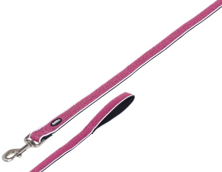 Smycz dla psa Nobby Cayo XS-S 15/20mm; 1,2m różowa - Nobby zdjęcie 1
