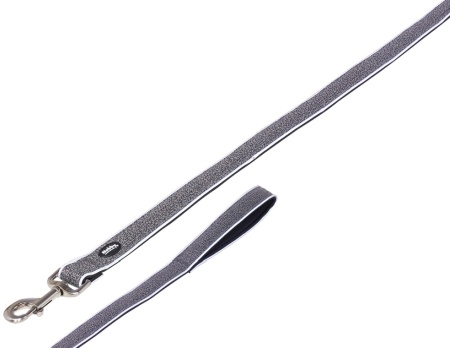 Smycz dla psa Nobby Cayo XS-S 15/20mm; 1,2m szara - Nobby zdjęcie 1