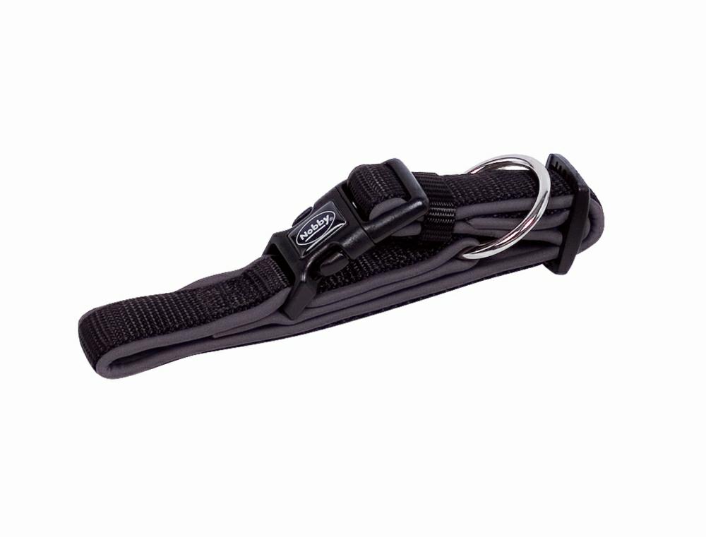 Obroża dla psa Nobby Classic Preno XS-S 15/20mm, 25-35cm czarna - Nobby zdjęcie 1
